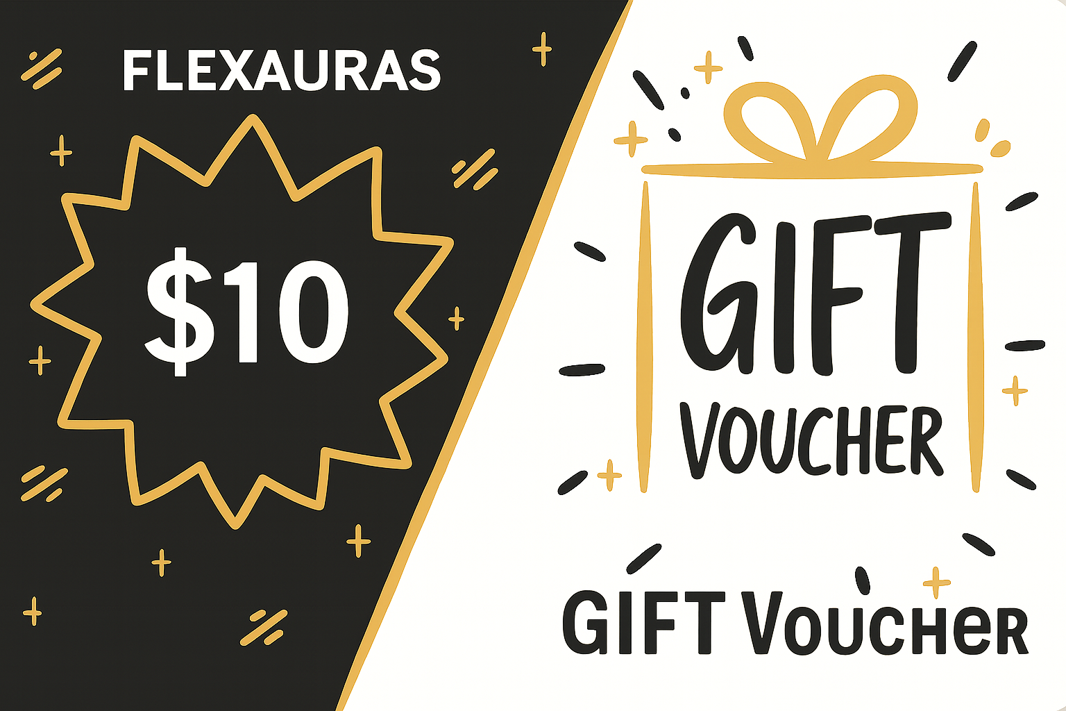 Flexauras Gift Card | Mystery & Anime Magic Inside