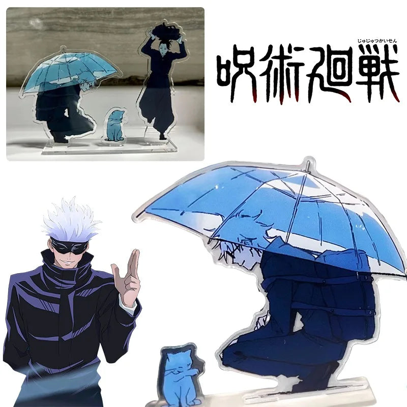 Jujutsu Kaisen Kawaii Acrylic Stand | Gojo & Geto Desk Decoration Figure