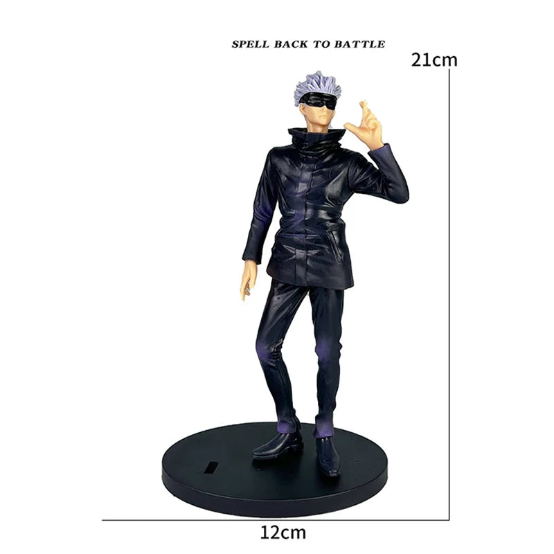 Jujutsu Kaisen 4-Piece Figure Set | Gojo, Itadori & More Seated Collectible Figures