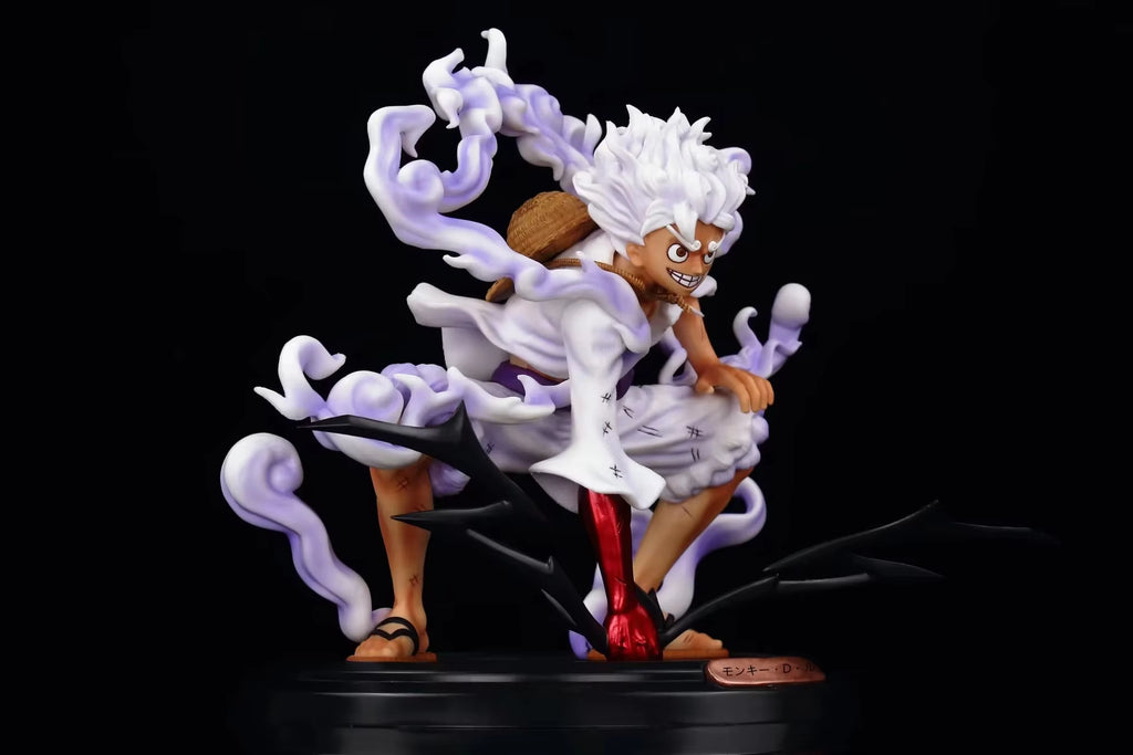 One Piece Gear 5 Luffy Figure (20cm) | Sun God Nika PVC Collectible Statue