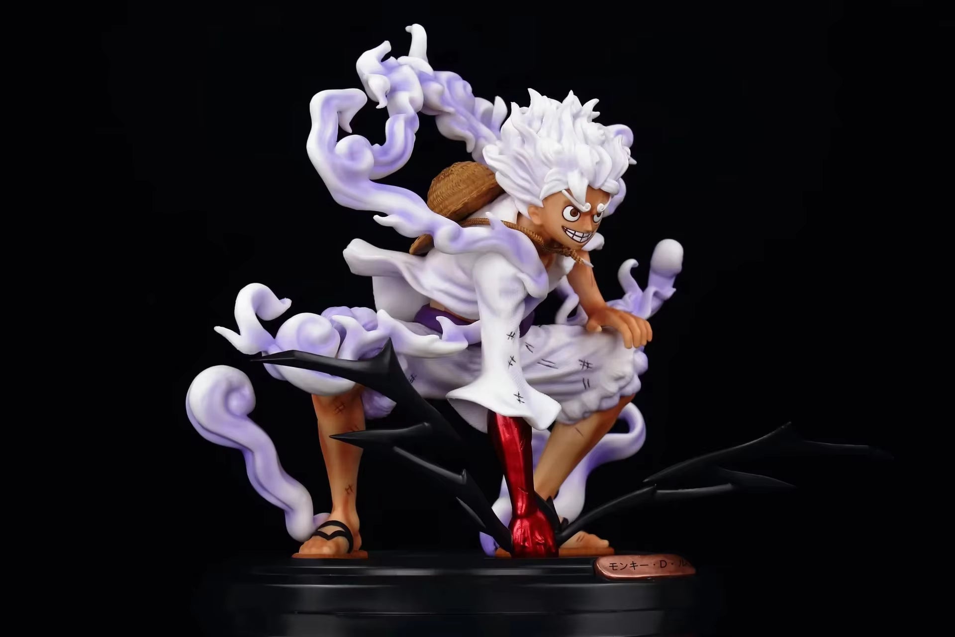 One Piece Gear 5 Luffy Figure (20cm) | Sun God Nika PVC Collectible Statue
