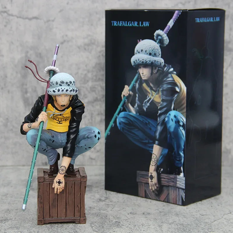 One Piece Trafalgar D. Water Law Premium Figure (21cm) | OEM Collector’s PVC Statue