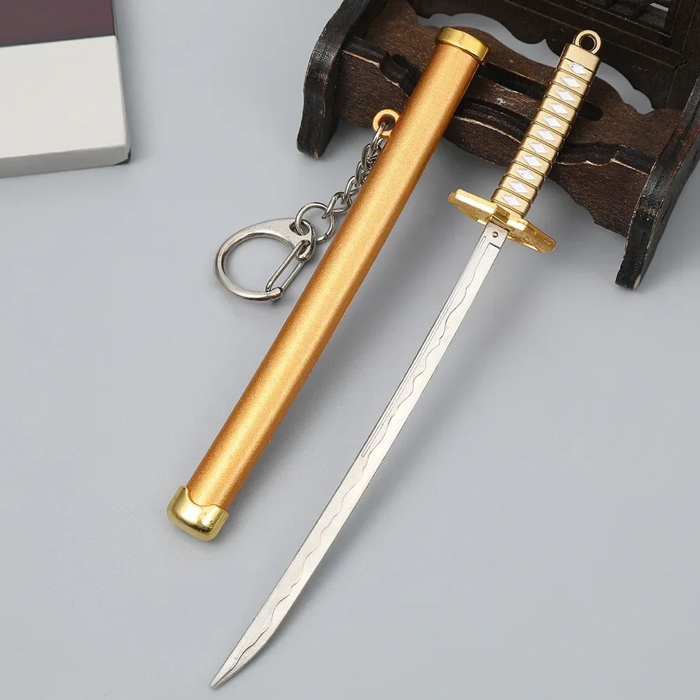 One Piece Mini Katana Keychain (15cm) | Zoro Samurai Sword Collectible