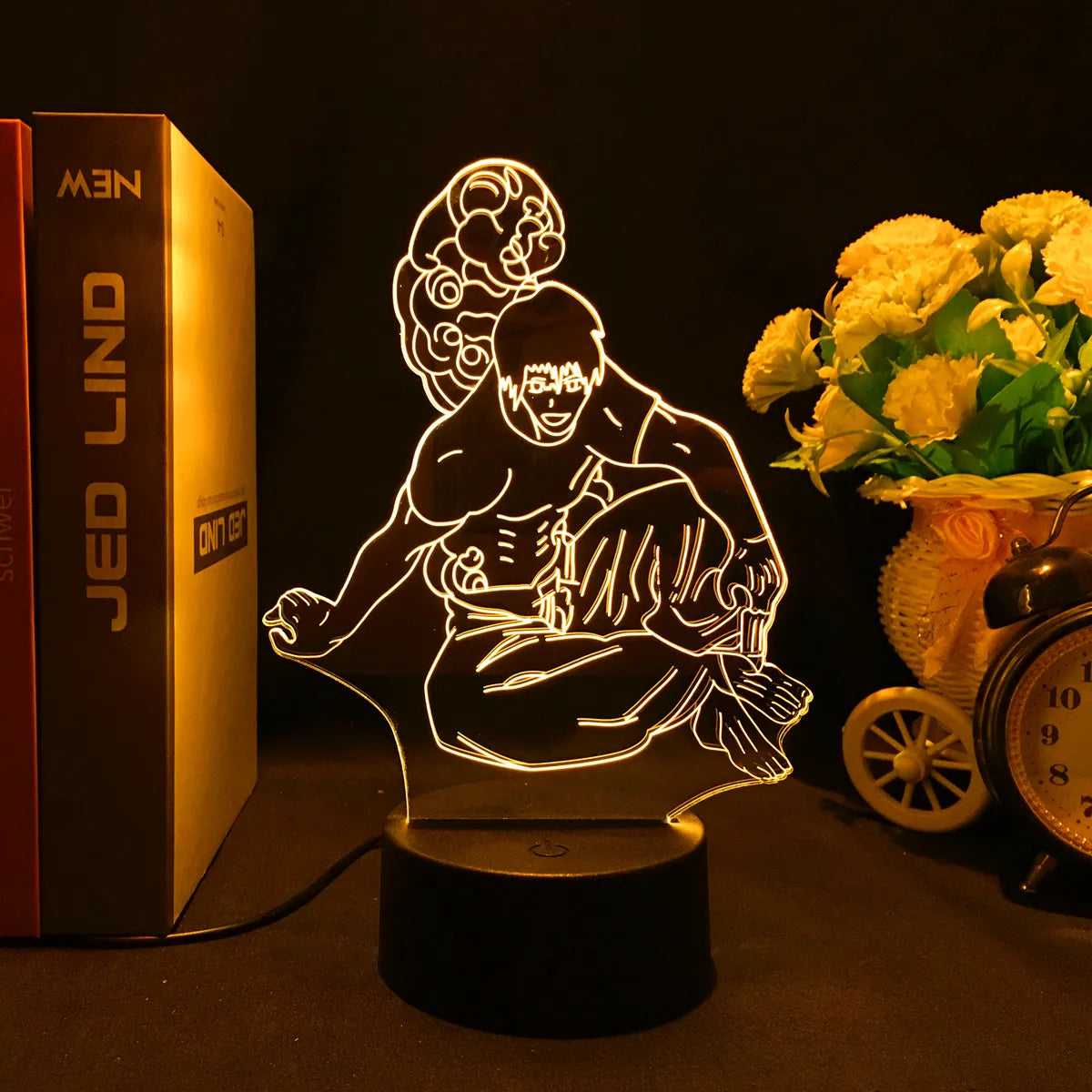 Jujutsu Kaisen LED Acrylic Stand Light | Gojo, Sukuna & Megumi Anime Room Lamp