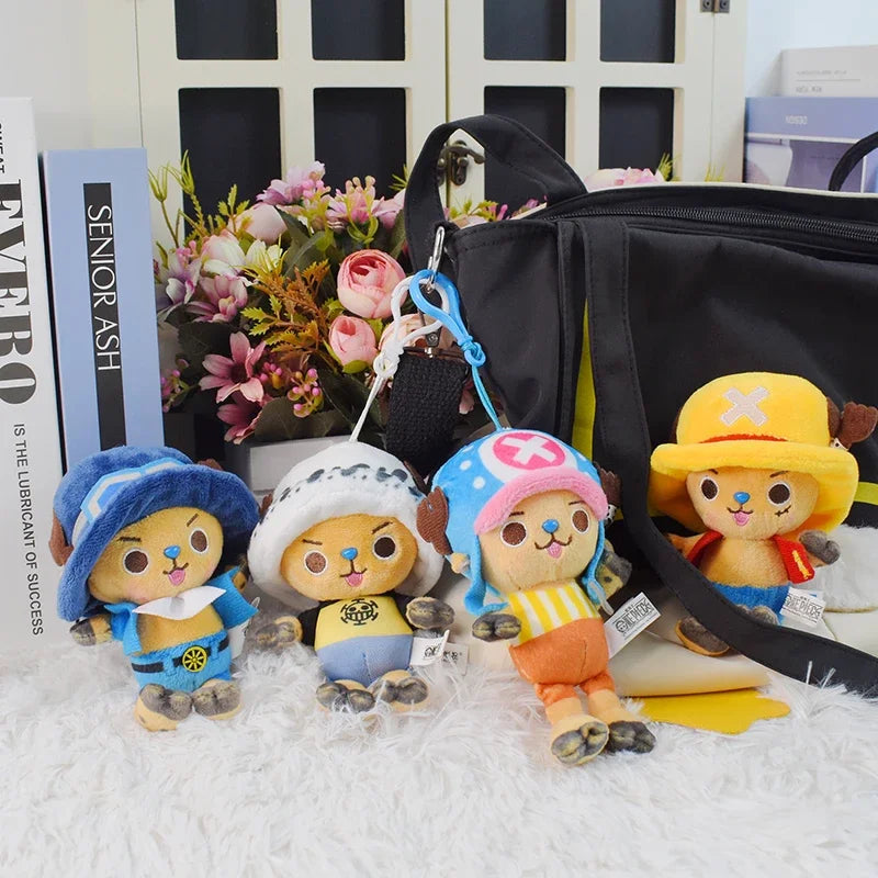 One Piece Plush Keychain Dolls (12cm) | Luffy, Chopper & More Soft Stuffed Ornaments
