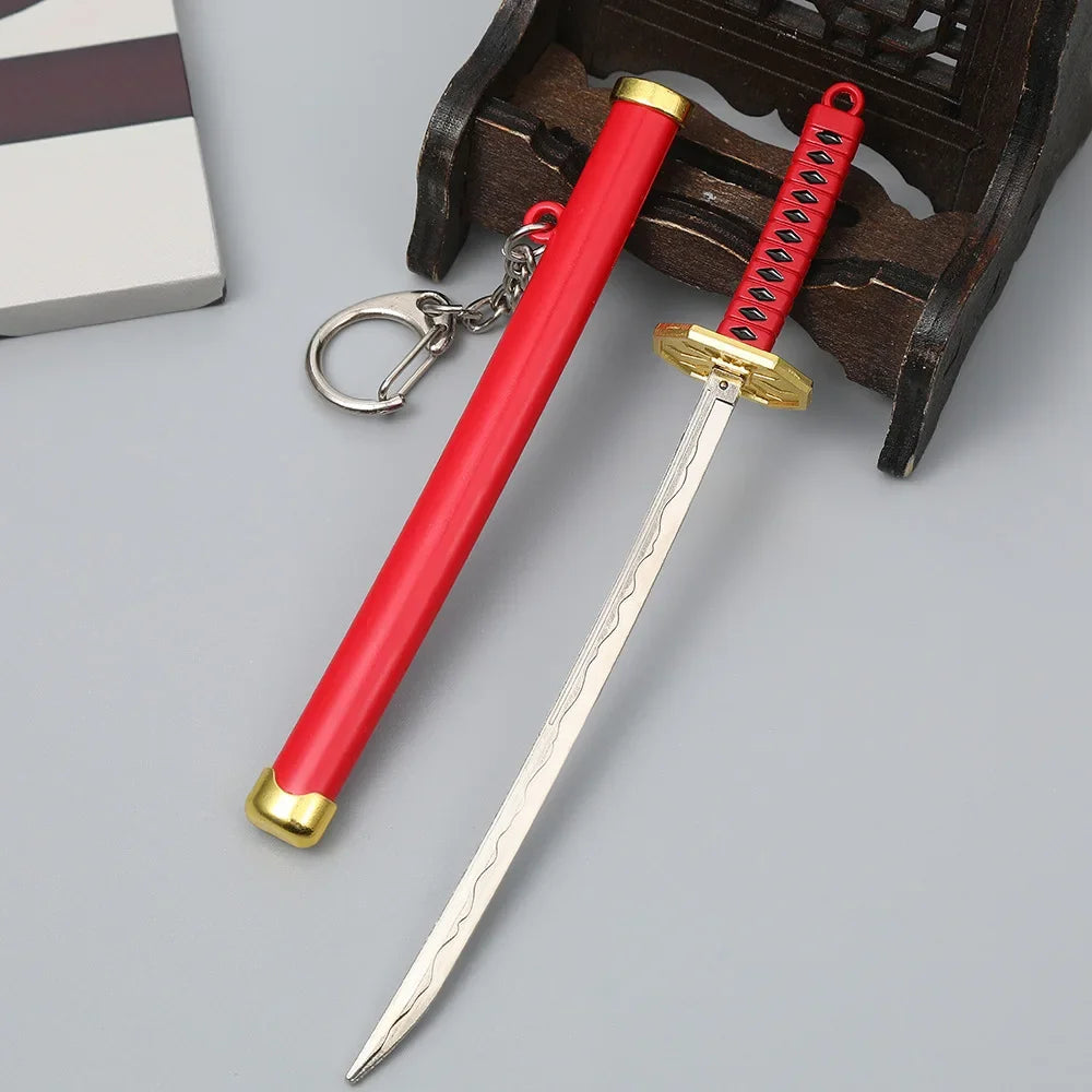 One Piece Mini Katana Keychain (15cm) | Zoro Samurai Sword Collectible