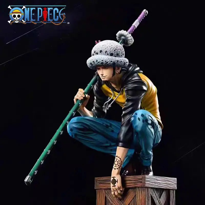 One Piece Trafalgar D. Water Law Premium Figure (21cm) | OEM Collector’s PVC Statue