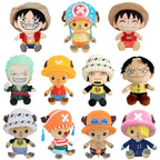 One Piece Plush Toys 25cm – Luffy, Chopper, Zoro, Ace, Law & More