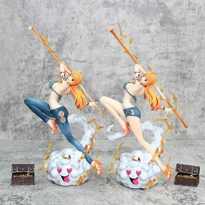 One Piece Nami Premium Figure (29cm) | Spice Girl Outfit Anime Statue Collectible