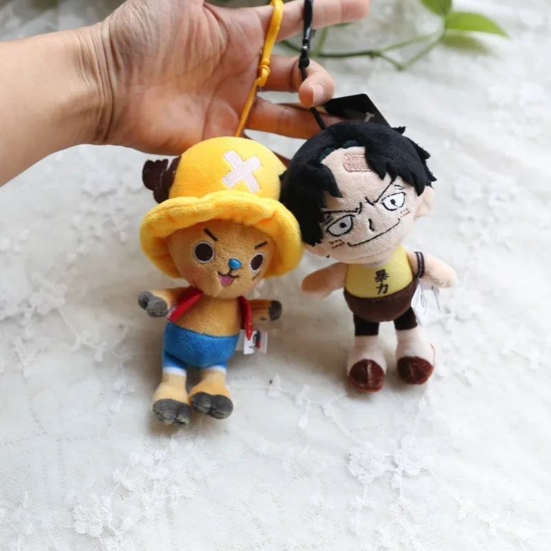 One Piece Plush Keychain Dolls (12cm) | Luffy, Chopper & More Soft Stuffed Ornaments