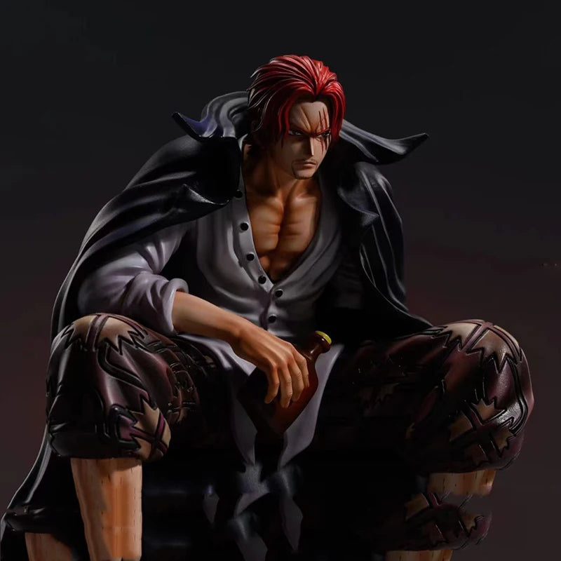 One Piece Shanks Figure (17cm) | Film Red Yonko PVC Collectible Statue