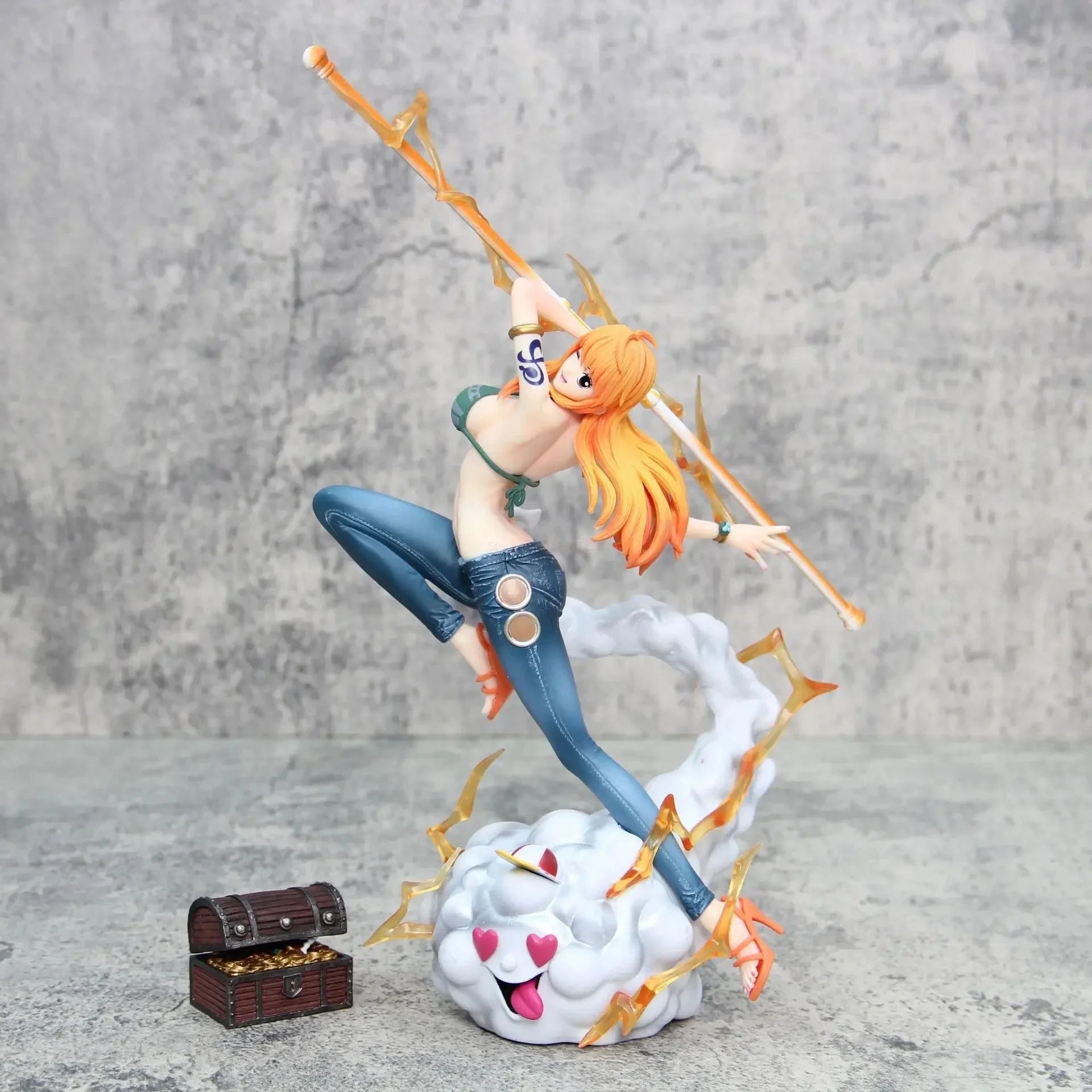 One Piece Nami Premium Figure (29cm) | Spice Girl Outfit Anime Statue Collectible