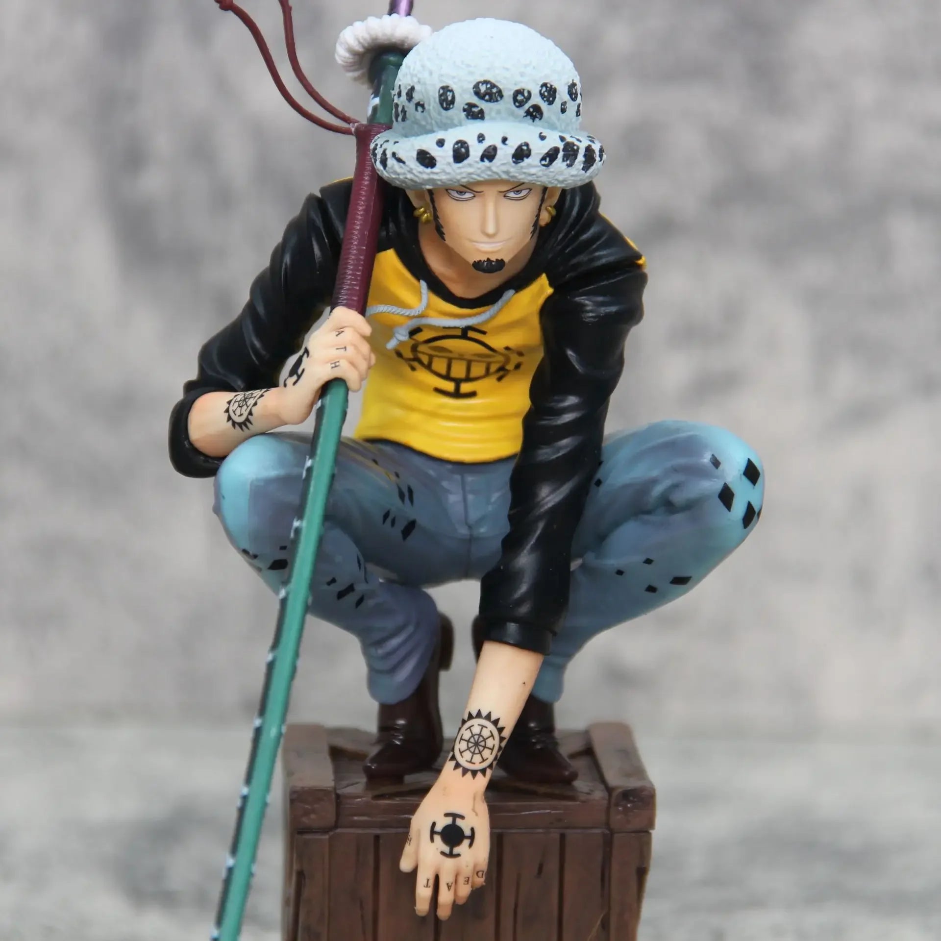 One Piece Trafalgar D. Water Law Premium Figure (21cm) | OEM Collector’s PVC Statue