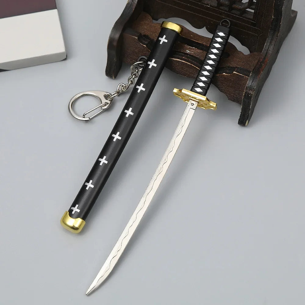 One Piece Mini Katana Keychain (15cm) | Zoro Samurai Sword Collectible