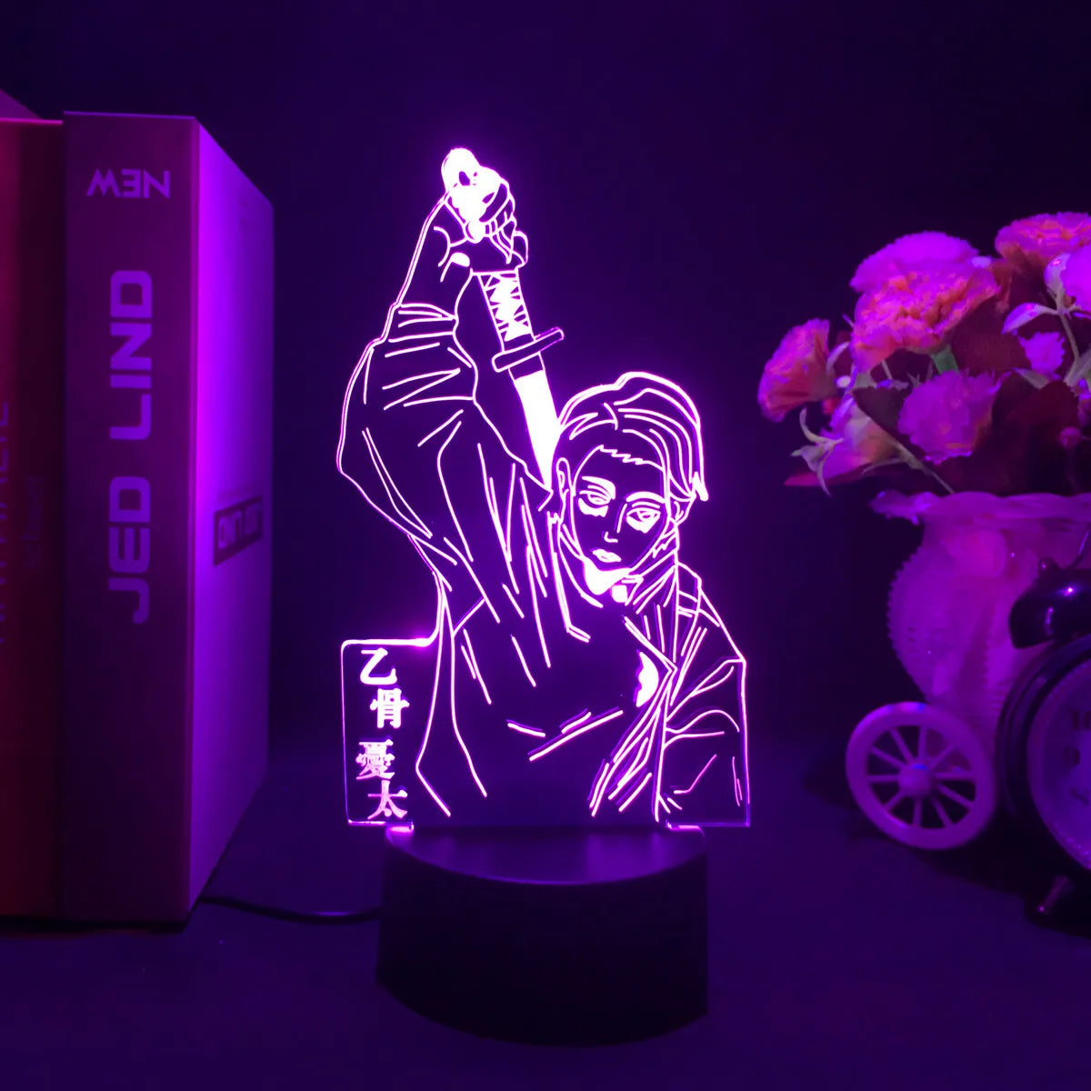Jujutsu Kaisen LED Acrylic Stand Light | Gojo, Sukuna & Megumi Anime Room Lamp