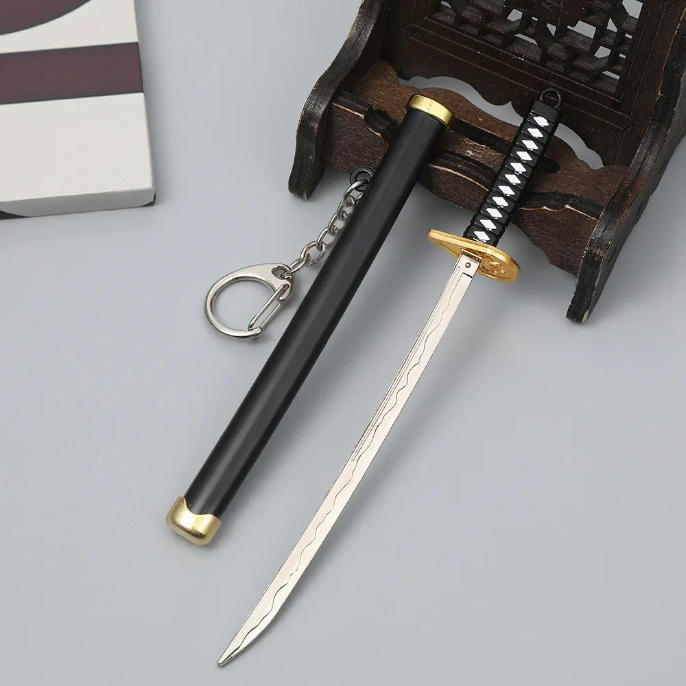 One Piece Mini Katana Keychain (15cm) | Zoro Samurai Sword Collectible