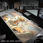 One Piece Anime Mouse Pad  | Zoro, Sanji & Luffy XXL Desk Mat