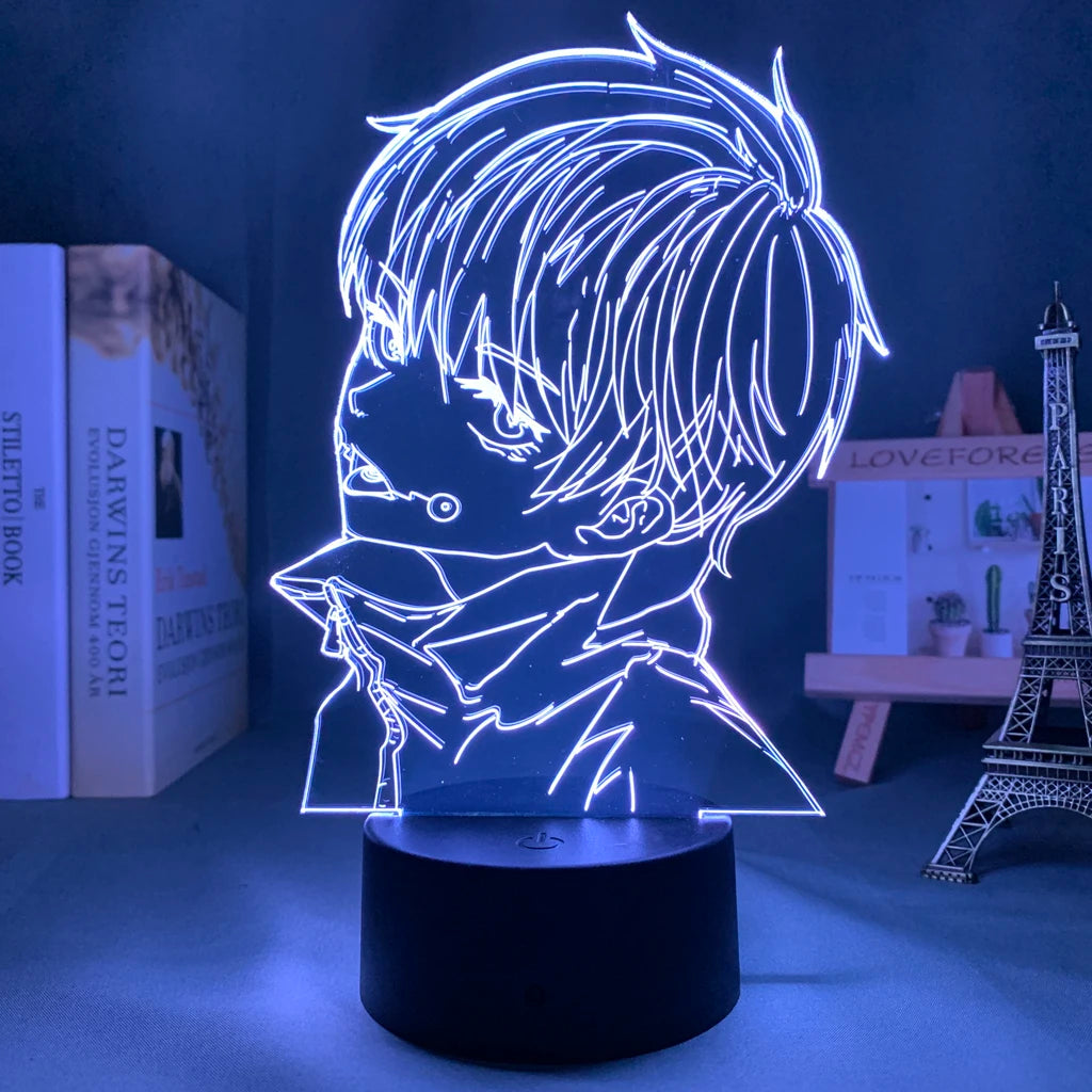 Jujutsu Kaisen LED Acrylic Stand Light | Gojo, Sukuna & Megumi Anime Room Lamp