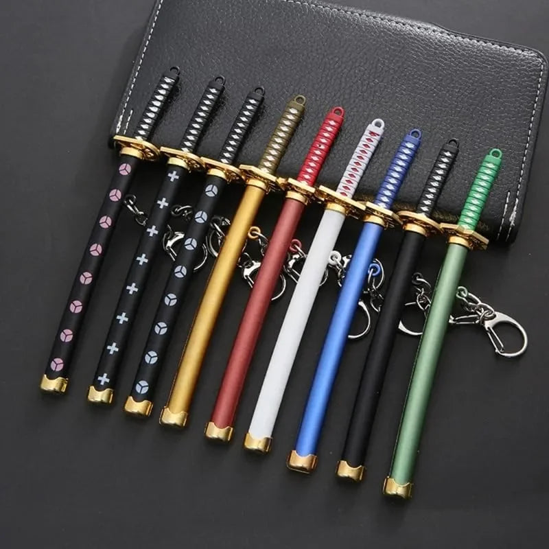 One Piece Mini Katana Keychain (15cm) | Zoro Samurai Sword Collectible