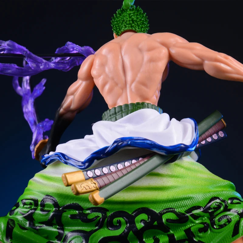 One Piece Roronoa Zoro Figure (20cm) | Wano Battle PVC Collectible Statue