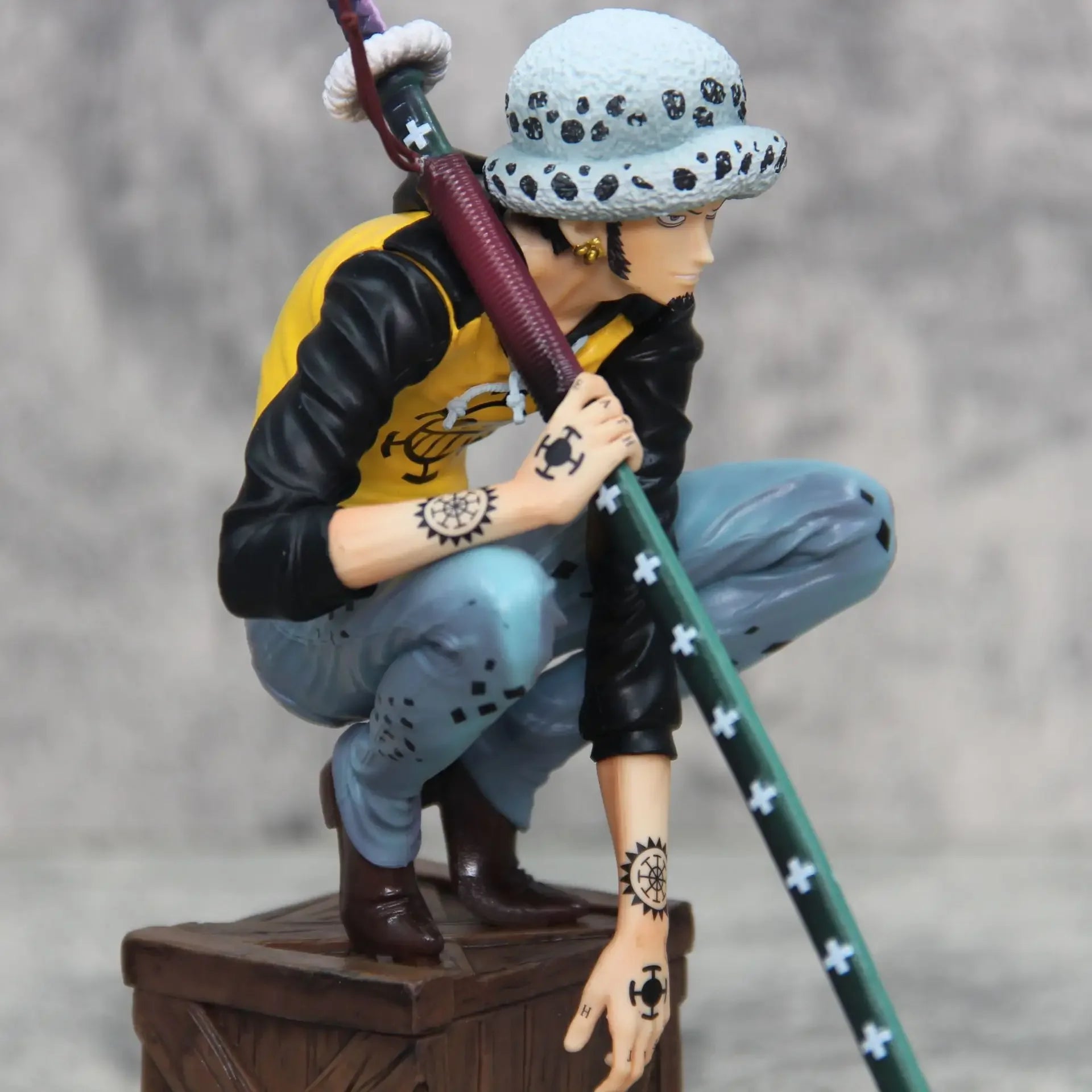 One Piece Trafalgar D. Water Law Premium Figure (21cm) | OEM Collector’s PVC Statue