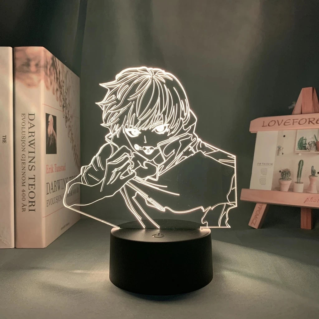 Jujutsu Kaisen LED Acrylic Stand Light | Gojo, Sukuna & Megumi Anime Room Lamp