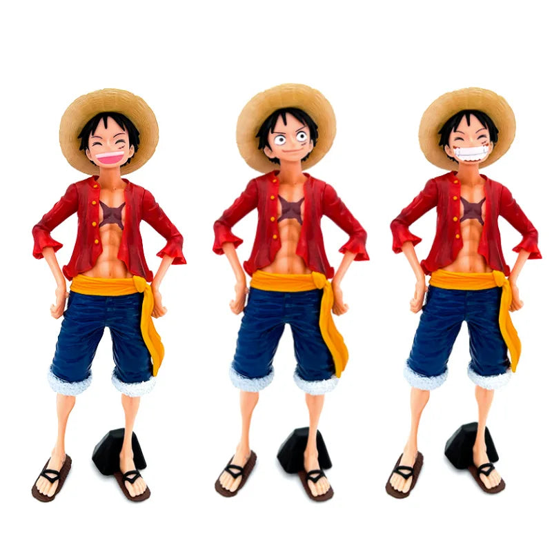 One Piece Monkey D. Luffy Figure (28cm) | Grandista Collectible Statue with Face Variants