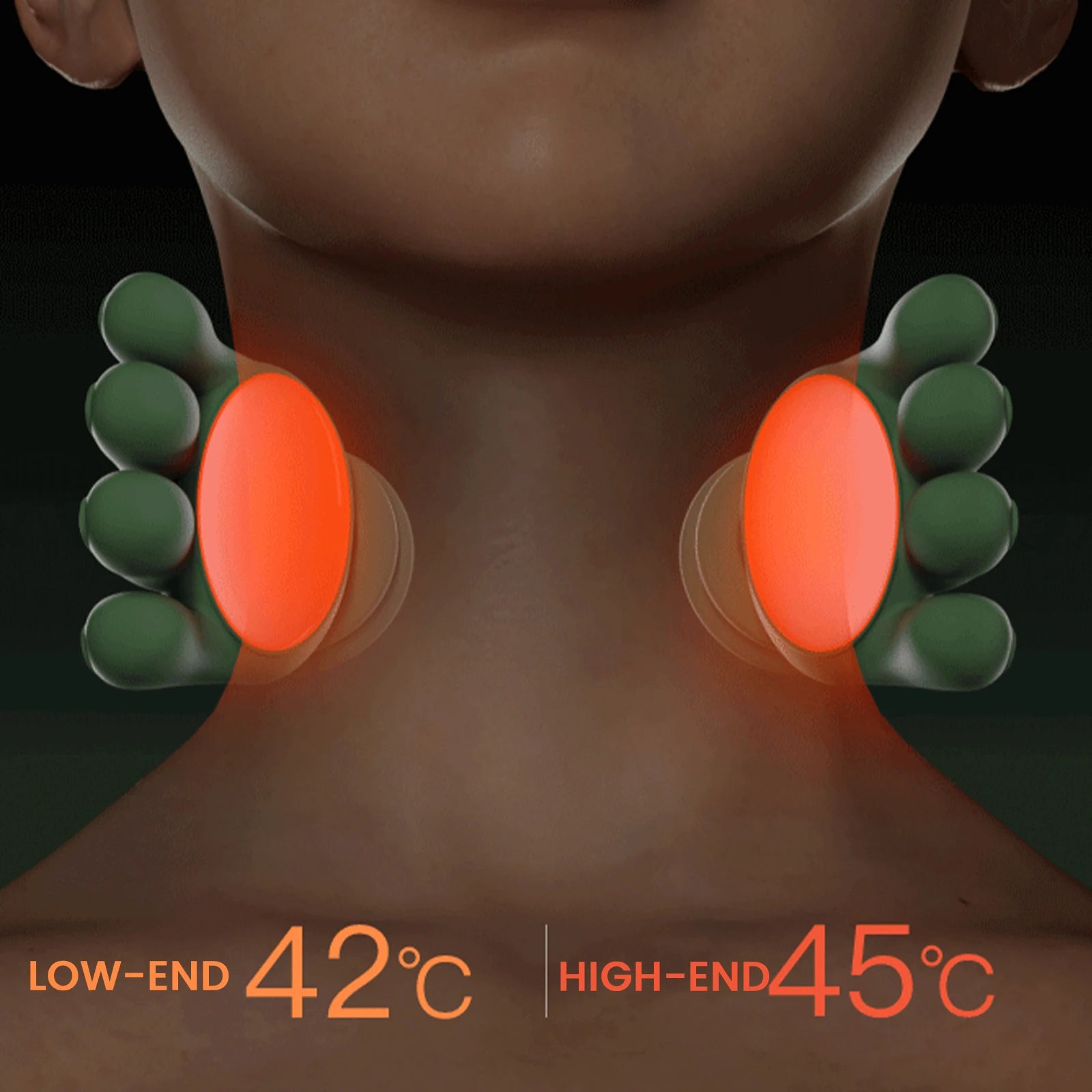 Flexauras™ – Heated 3D Deep-Knead Neck & Shoulder Massager