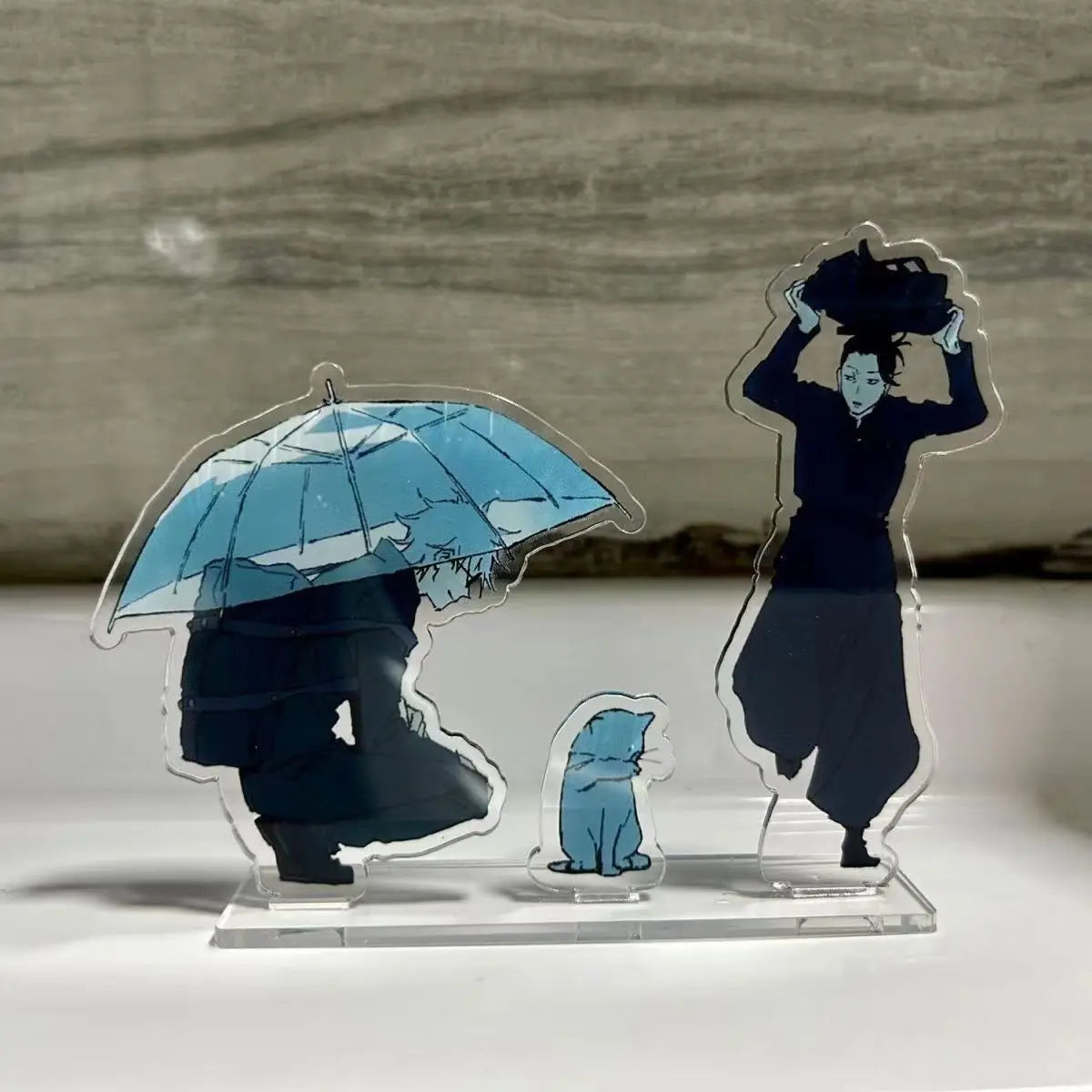 Jujutsu Kaisen Kawaii Acrylic Stand | Gojo & Geto Desk Decoration Figure