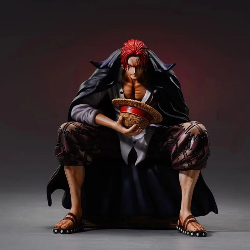 One Piece Shanks Figure (17cm) | Film Red Yonko PVC Collectible Statue
