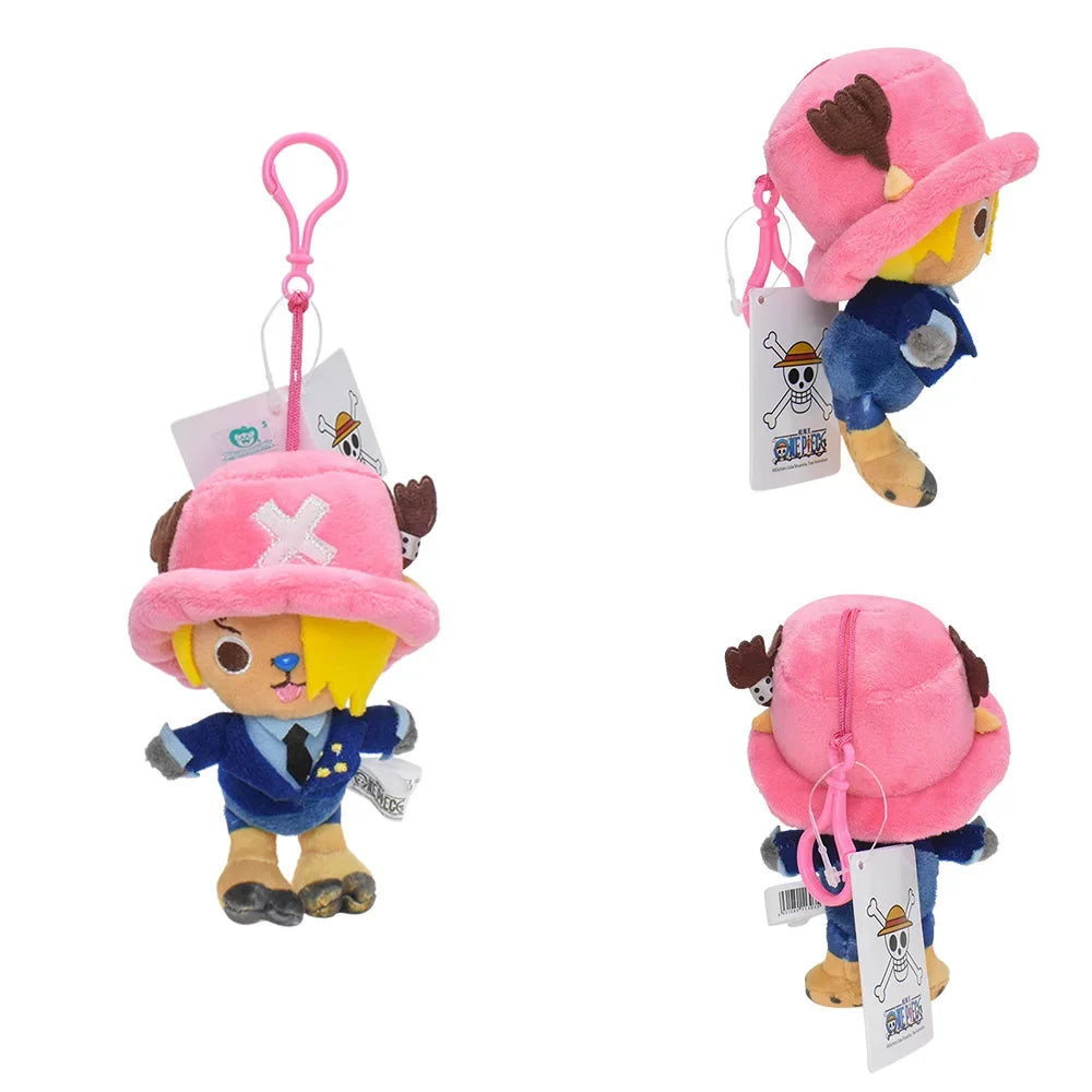 One Piece Plush Keychain Dolls (12cm) | Luffy, Chopper & More Soft Stuffed Ornaments