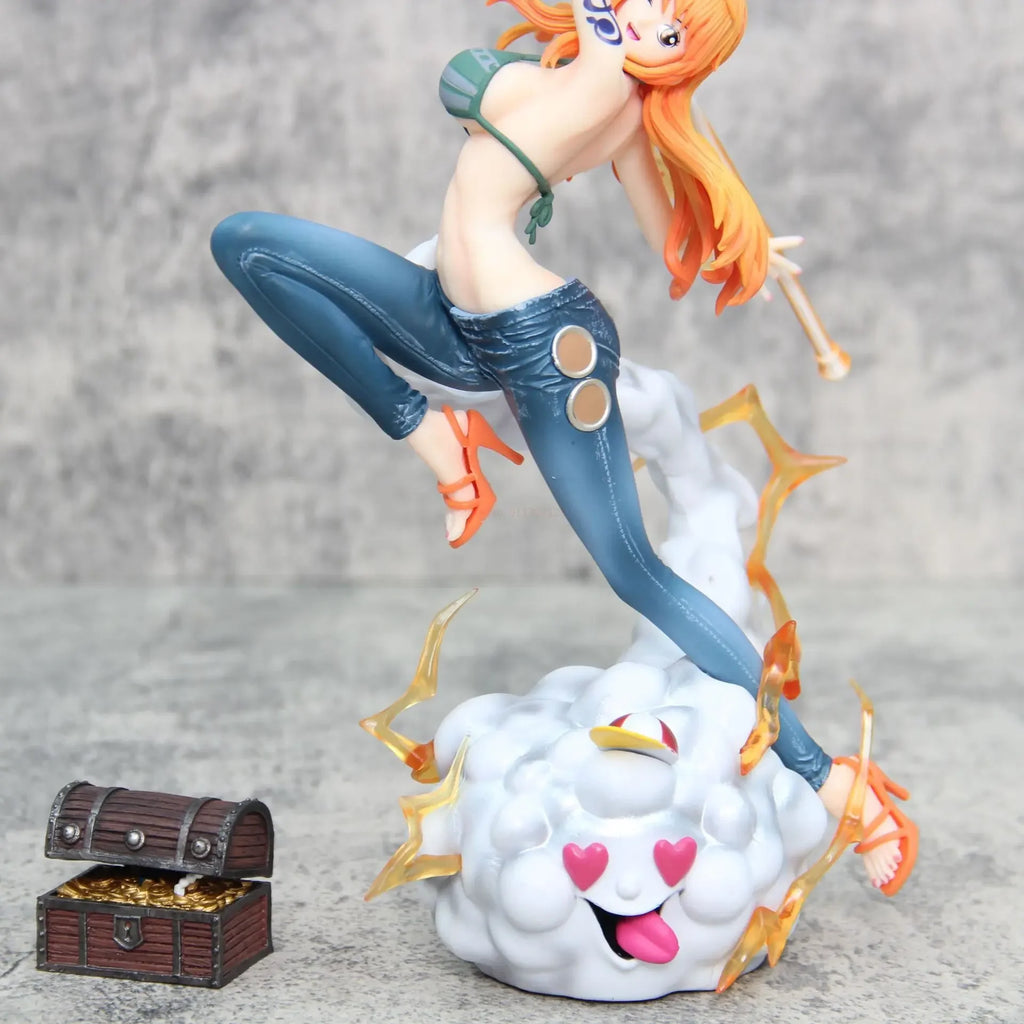 One Piece Nami Premium Figure (29cm) | Spice Girl Outfit Anime Statue Collectible