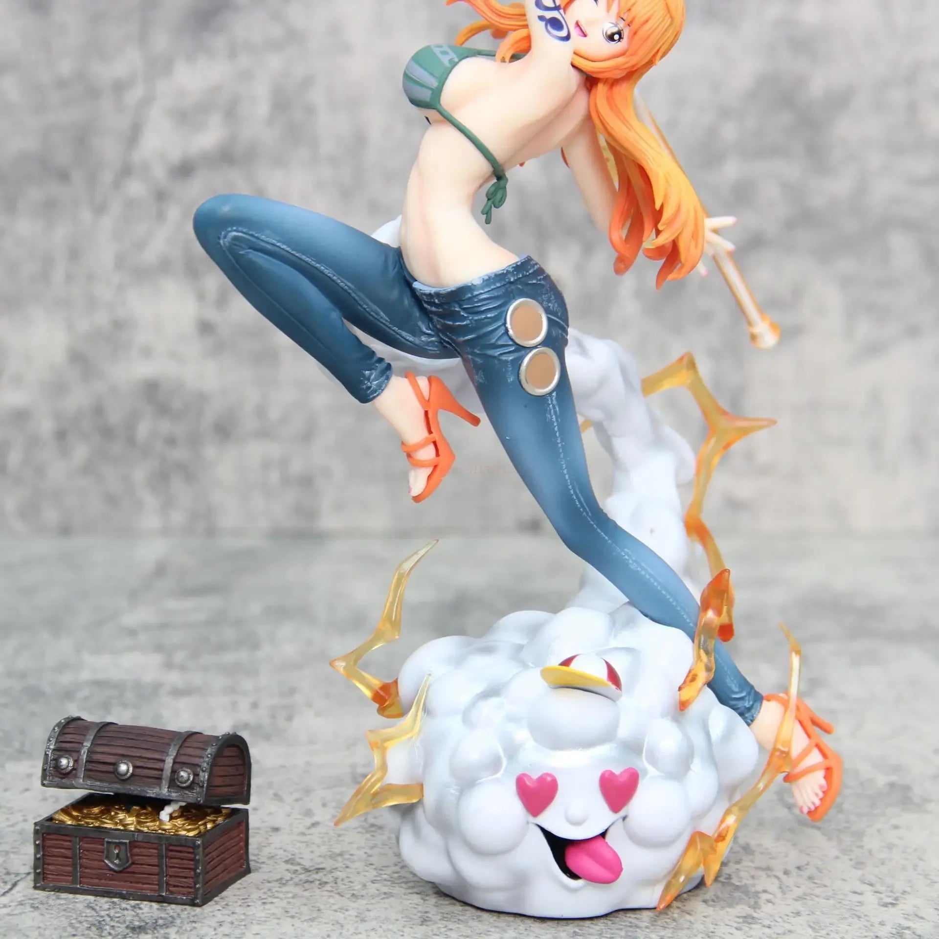 One Piece Nami Premium Figure (29cm) | Spice Girl Outfit Anime Statue Collectible