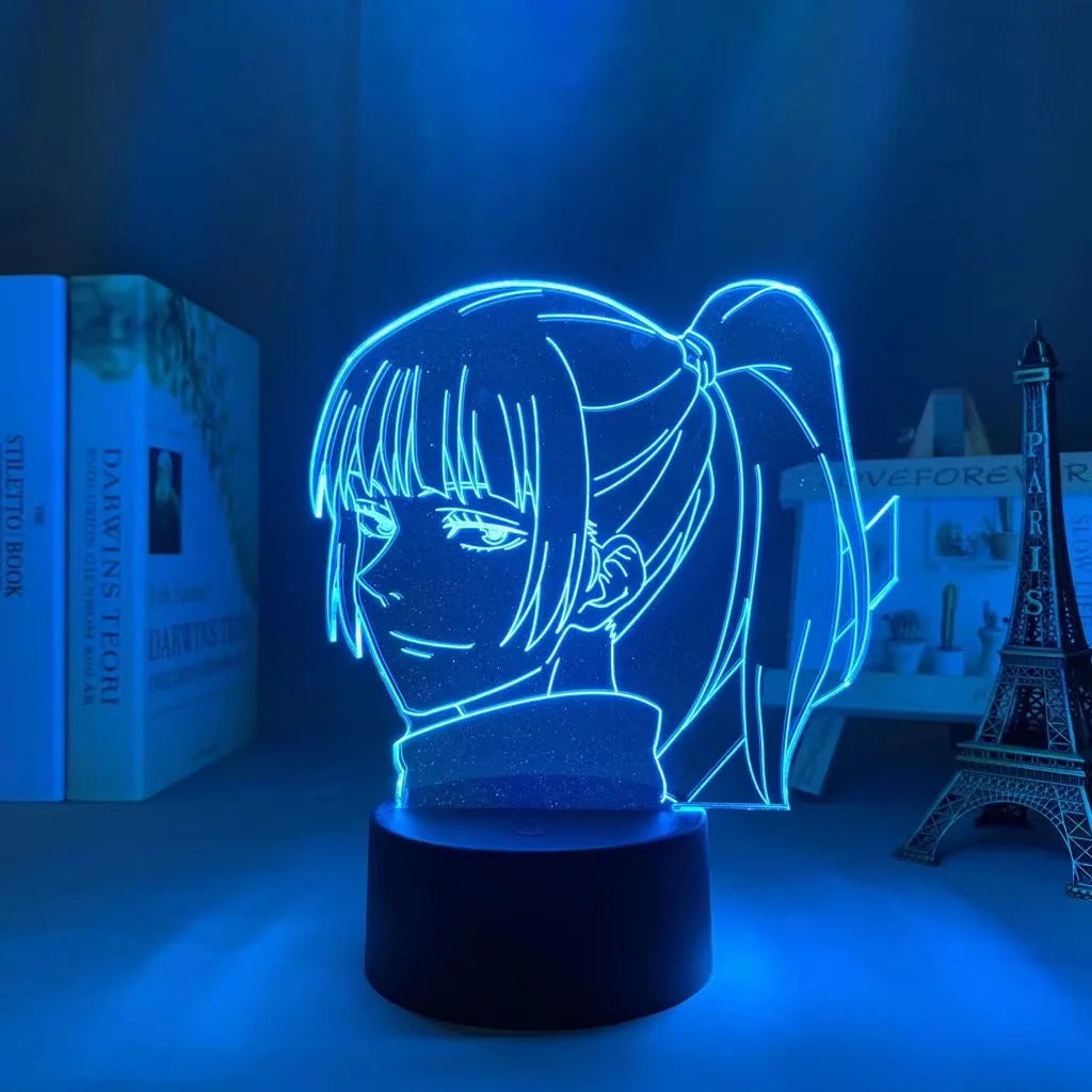 Jujutsu Kaisen LED Acrylic Stand Light | Gojo, Sukuna & Megumi Anime Room Lamp