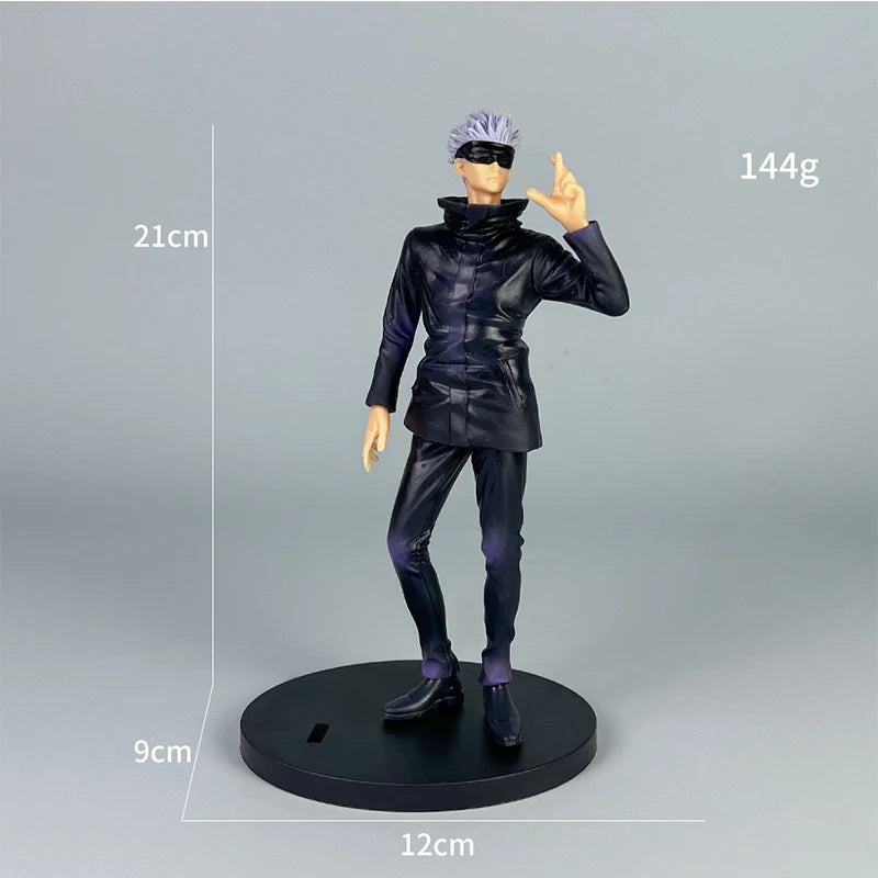 Jujutsu Kaisen 4-Piece Figure Set | Gojo, Itadori & More Seated Collectible Figures