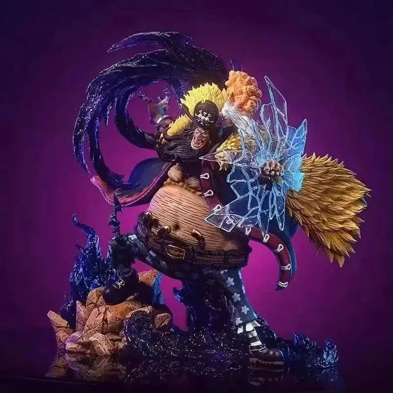 One Piece Blackbeard Premium Figure (22cm) | OEM Yonko GK-Style Collector’s Statue