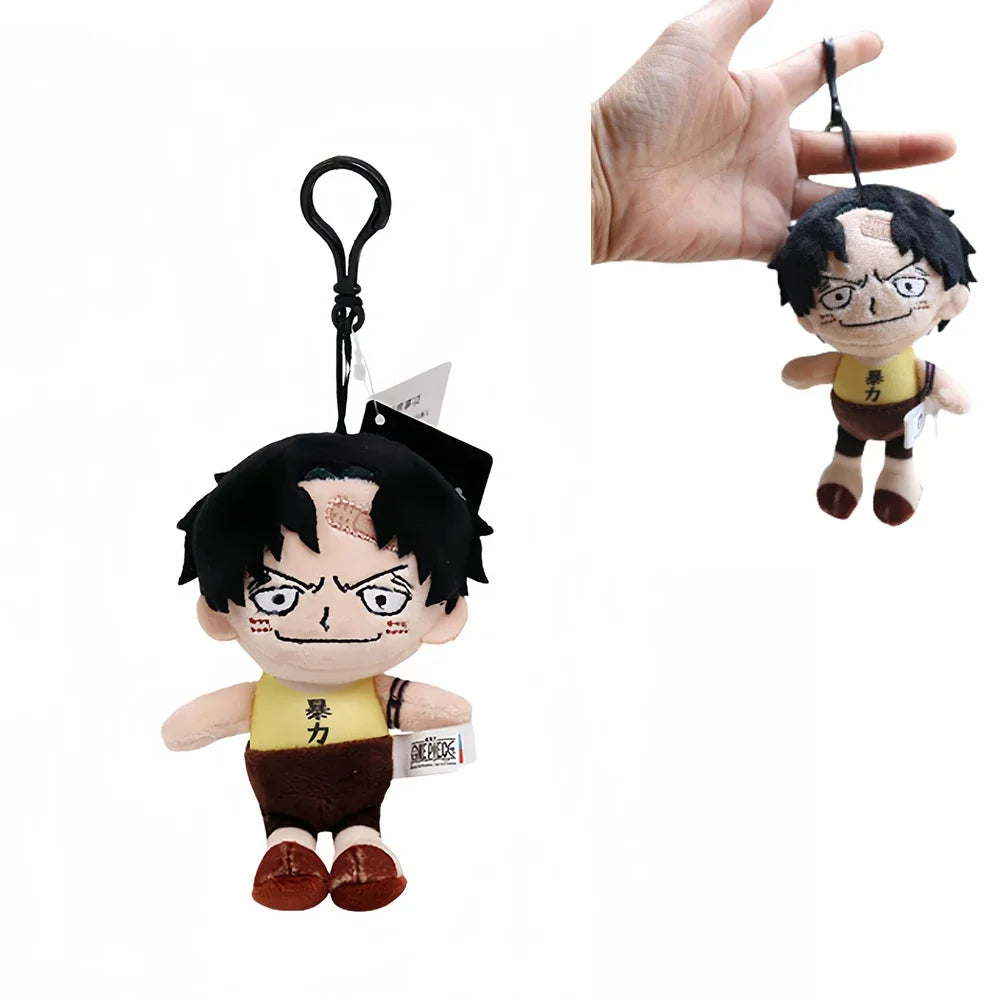 One Piece Plush Keychain Dolls (12cm) | Luffy, Chopper & More Soft Stuffed Ornaments