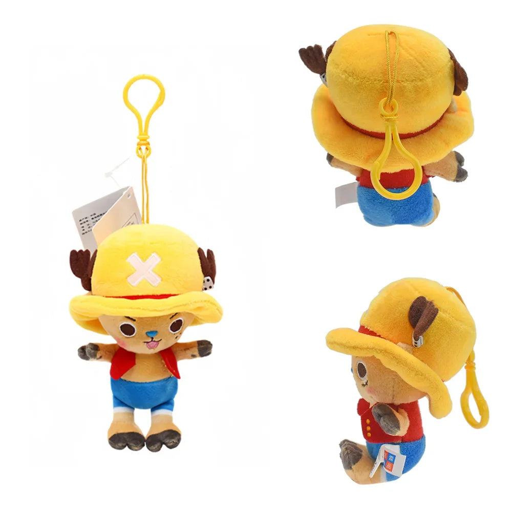 One Piece Plush Keychain Dolls (12cm) | Luffy, Chopper & More Soft Stuffed Ornaments