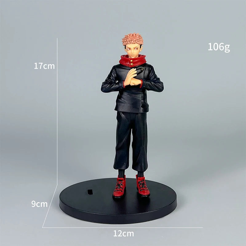 Jujutsu Kaisen 4-Piece Figure Set | Gojo, Itadori & More Seated Collectible Figures