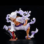 One Piece Gear 5 Luffy Figure (20cm) | Sun God Nika PVC Collectible Statue