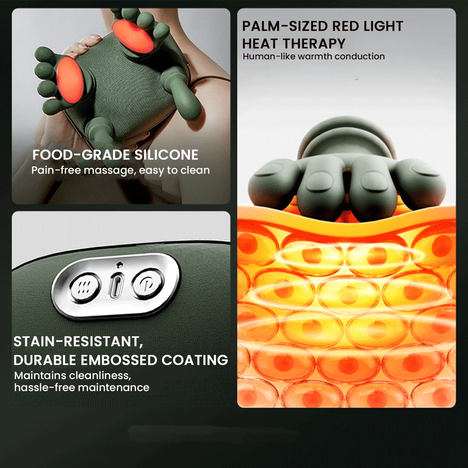 Flexauras™ – Heated 3D Deep-Knead Neck & Shoulder Massager