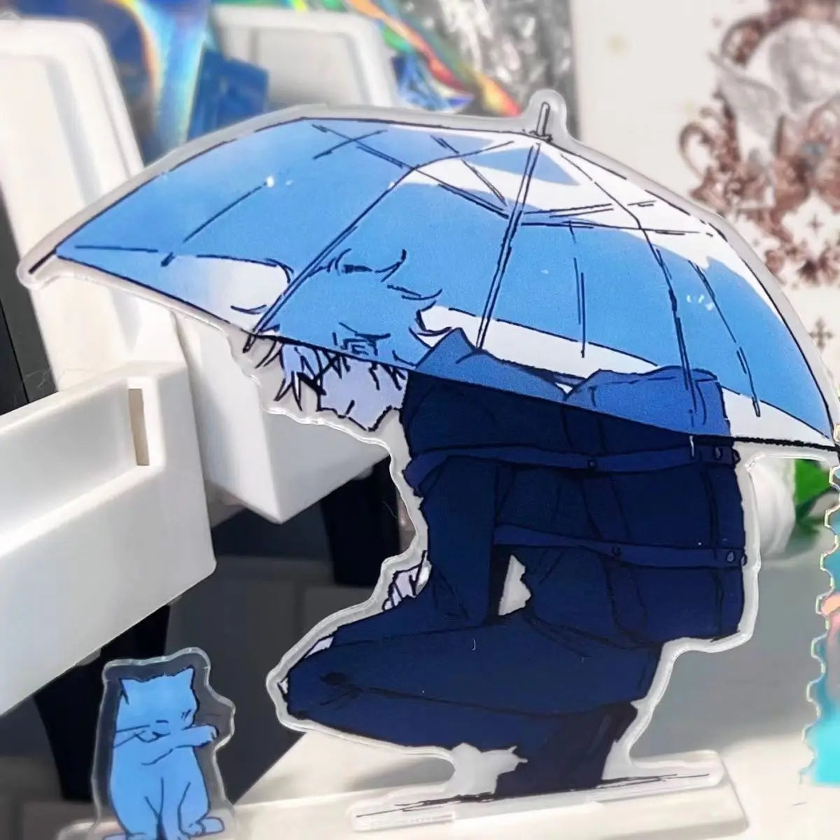 Jujutsu Kaisen Kawaii Acrylic Stand | Gojo & Geto Desk Decoration Figure