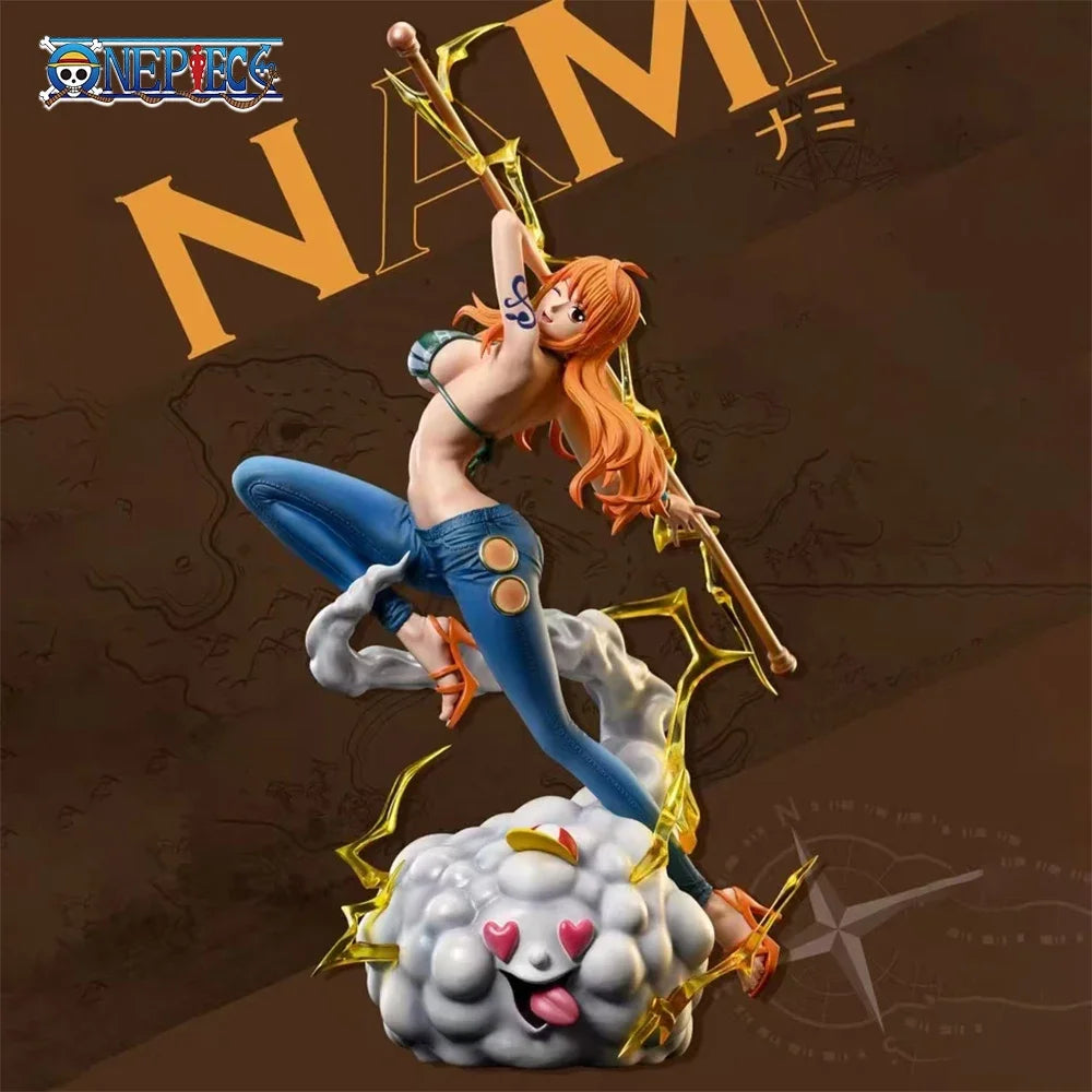 One Piece Nami Premium Figure (29cm) | Spice Girl Outfit Anime Statue Collectible