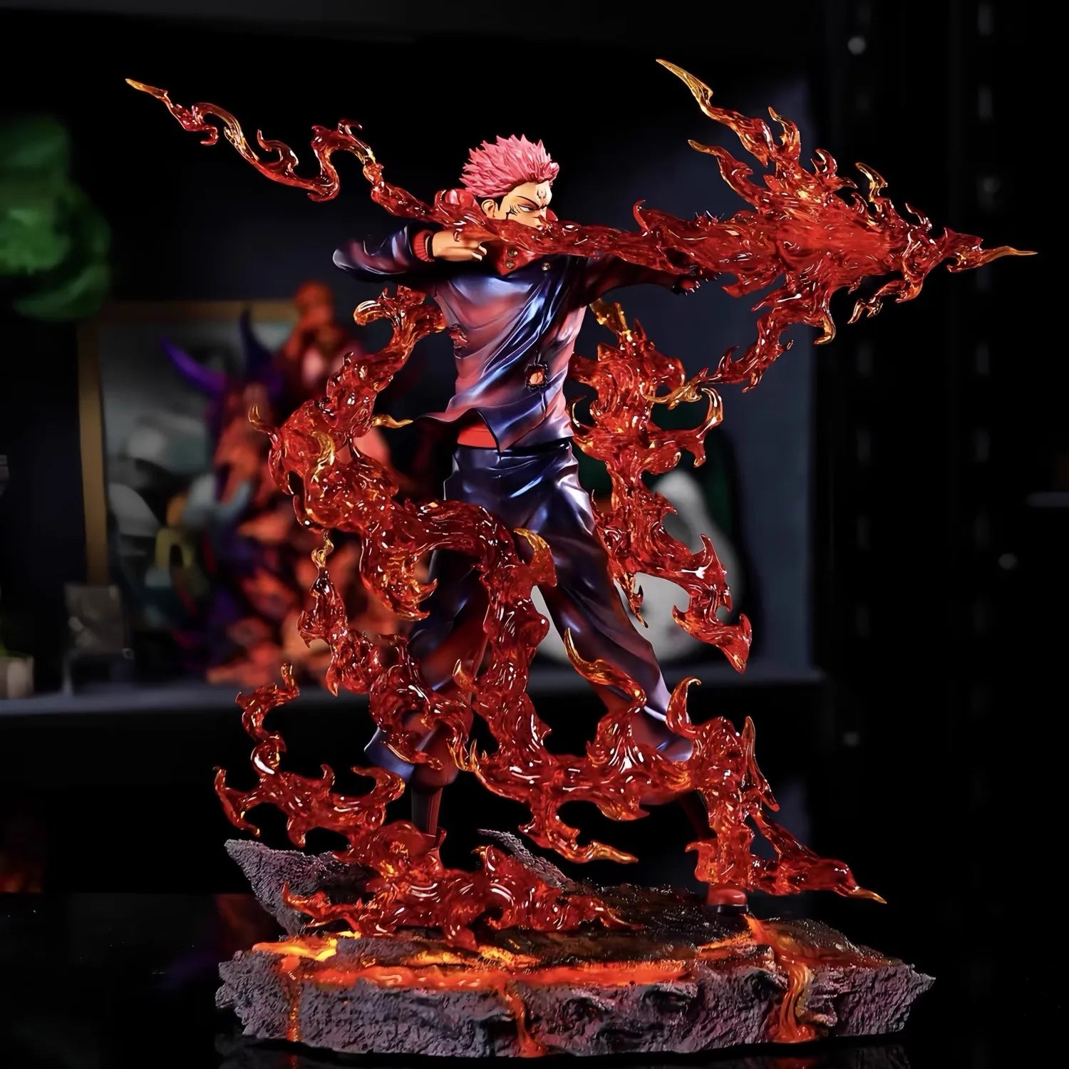 Ryomen Sukuna & Itadori Yuji Premium Figure | Jujutsu Kaisen King of Curses Statue