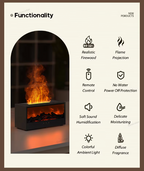 Flexauras™ – Ember Flame Effect Purifier