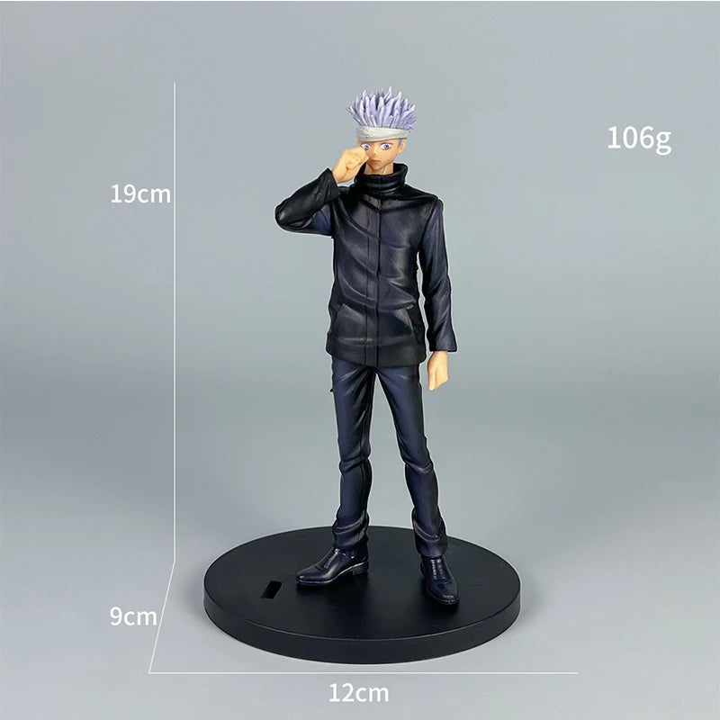 Jujutsu Kaisen 4-Piece Figure Set | Gojo, Itadori & More Seated Collectible Figures