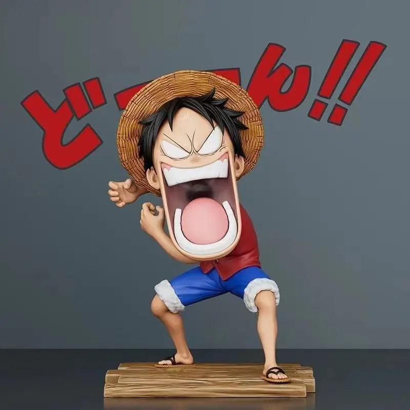 One Piece Hungry Trio Figures (15cm) | Luffy, Zoro & Sanji Funny PVC Collectible Set