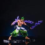 One Piece Roronoa Zoro Figure (20cm) | Wano Battle PVC Collectible Statue