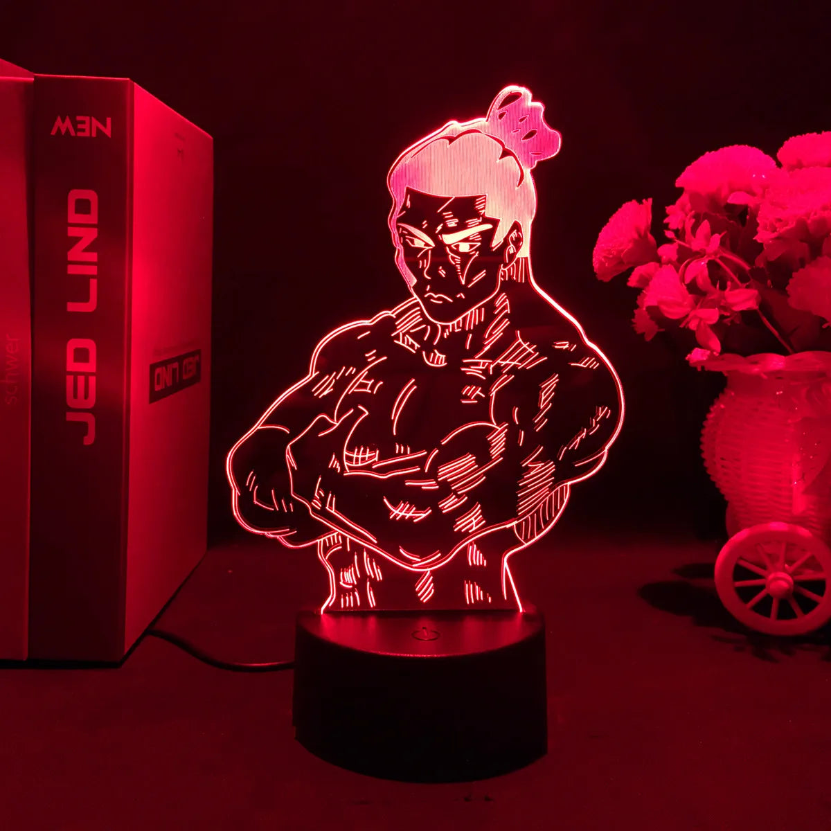 Jujutsu Kaisen LED Acrylic Stand Light | Gojo, Sukuna & Megumi Anime Room Lamp