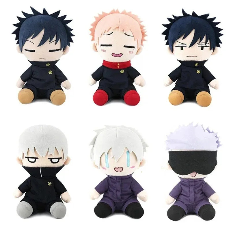 Jujutsu Kaisen Plush Dolls | Gojo, Megumi, Itadori & Inumaki Kawaii Stuffed Figures